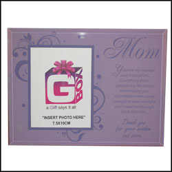 "Message with Photo Frame stand 4 Mom - Click here to View more details about this Product